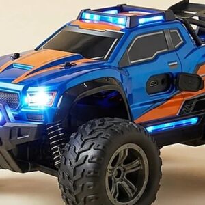 Rechargeable RC Car with Spray, Lights and Music