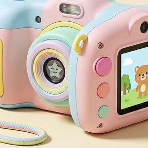 Kids Digital Camera for Photos & Videos with 1080P HD Screen