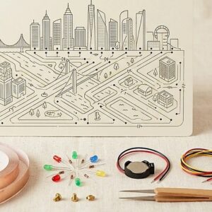 Magic Paper Circuit Future City STEM Kit for Kids