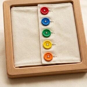 Montessori Button Dressing Frame