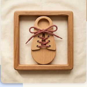Montessori Shoe Lace Tying Frame