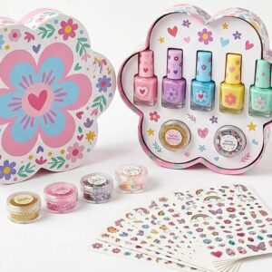 Flower Styles Sprinkles & Nail Art Set of 2 – Art & Craft Toy for Kids