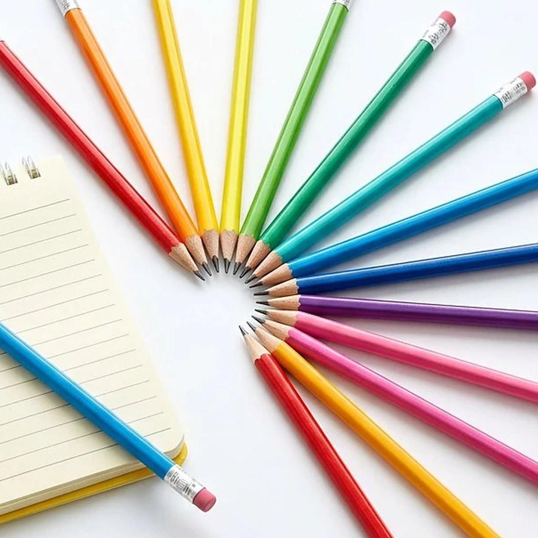 Writing Pencil Colors with Eraser – School Essential for Kids Pakistan