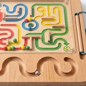 2-in-1 Mini Magnetic & Ball Maze Game – Learning Toy for Kids Pakistan