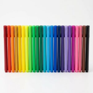 24 Color Acrylic Triangle Markers – Art & Craft Toy for Kids