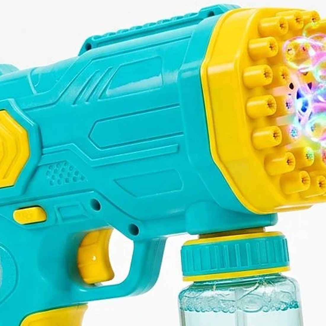 29 Holes Bubble Machine Gun with Colorful Lights – Outdoor Play Toy for Kids