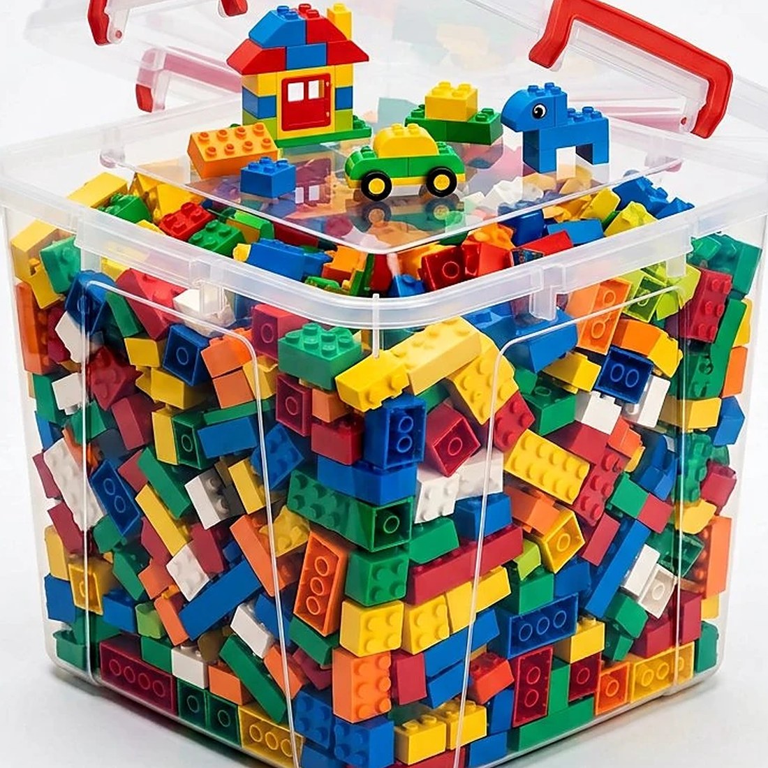 Premium Building Blocks Bucket – STEM Building Toy Pakistan