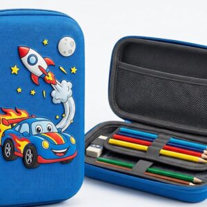 3d Embossed Cartoon Pencil Case for Boys – School Essential for Kids Pakistan – KidsTown.pk