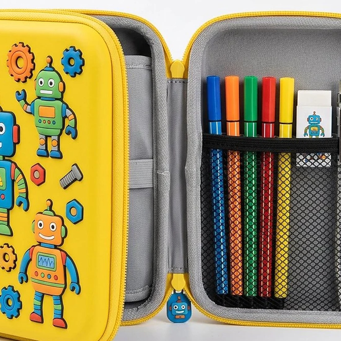 3d Embossed Characters Stationery Case for Boys – School Essential for Kids Pakistan