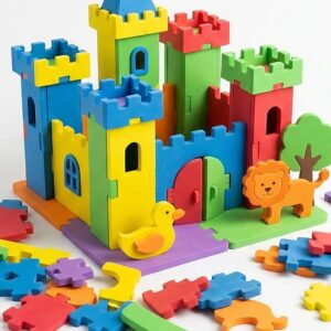 3D Jigsaw Puzzle Blocks – STEM Building Toy Pakistan