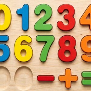 3D Numeric Wooden Puzzle Board – Wooden Educational Toy Pakistan