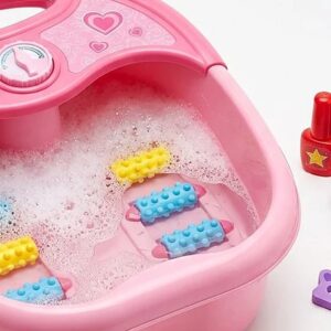 2 in 1 Foot Spa Massager with Nail Set For Kids – Pretend Play Set for Kids