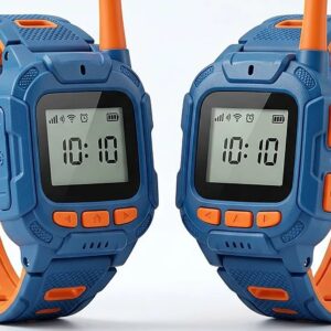 2-in-1 Digital & Smart Walkie-Talkie Watch for Kids