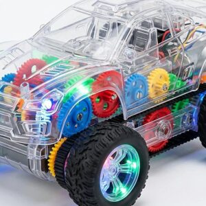 360 Stunt Gear Powered Car with Led Light & Music – Electronic Toy for Kids Pakistan – KidsTown.pk