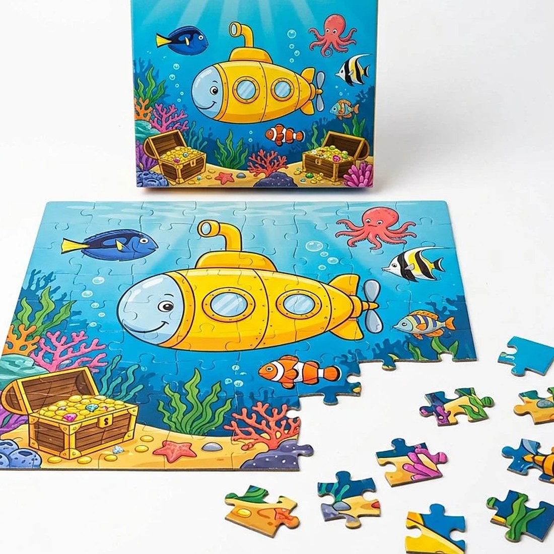 Submarine Adventure Puzzle for Kids