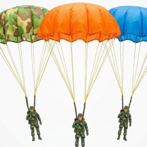 Throwing Army Parachute