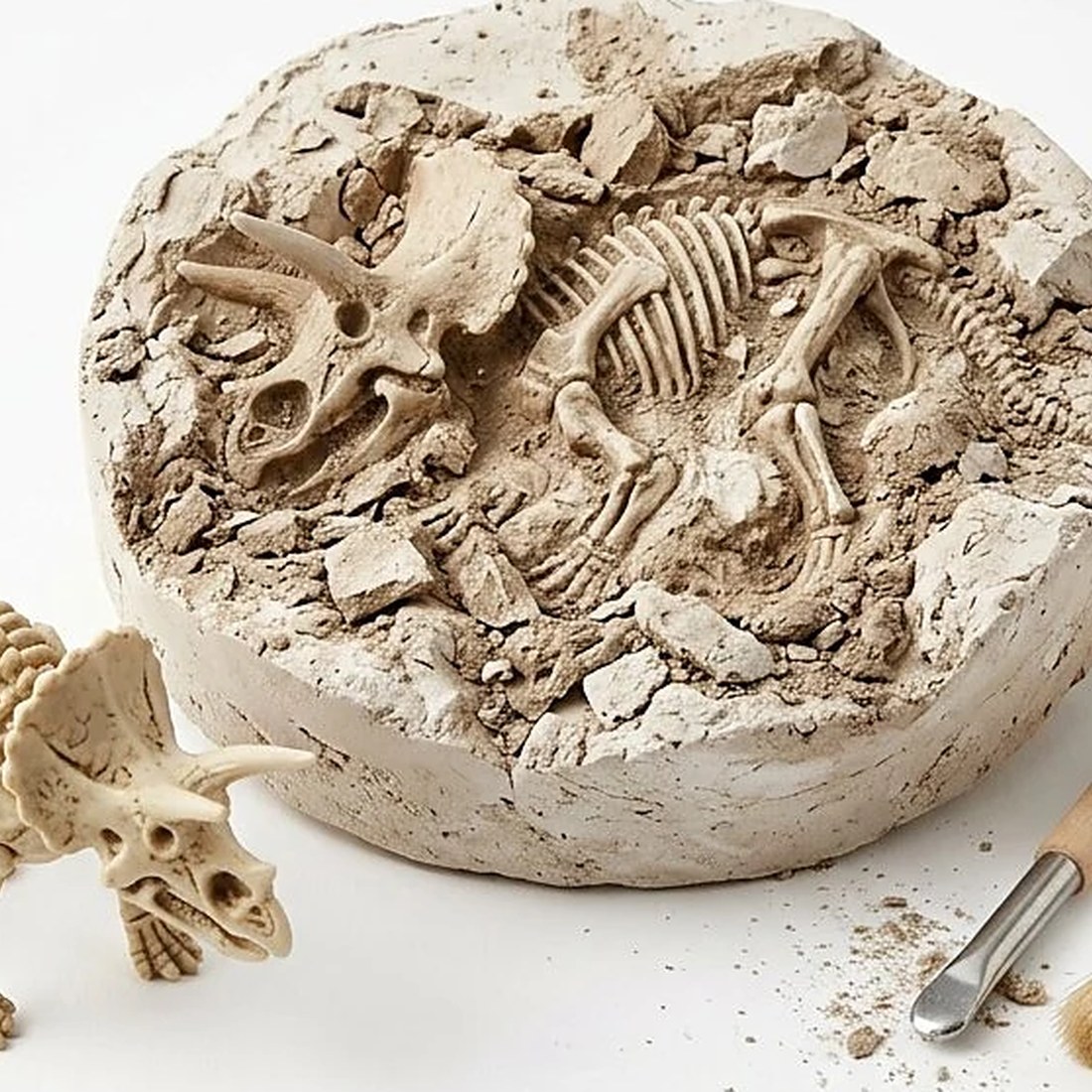 Dinosaur Skeleton Soil Excavation Model Kit (Large Size) – KidsTown.pk