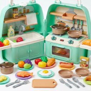 Kitchen Play House Handbag Playset 30 Pieces Set