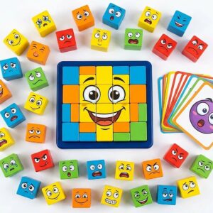 Multiplayer Fun Face Changing Puzzle Game