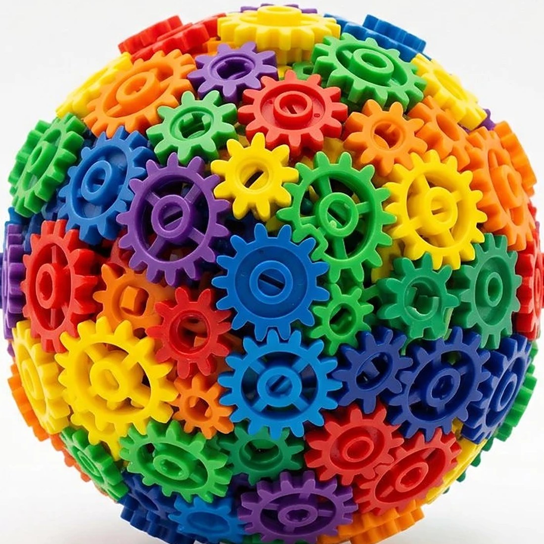3D Gear Shape Changer Fidget Ball
