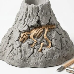 Excavation Paleontologist Dinosaur Volcano Kit