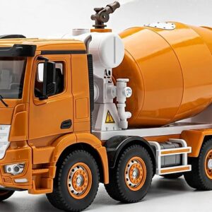 17 inch Diecast Cement Tanker Truck with Real Water Soray Function