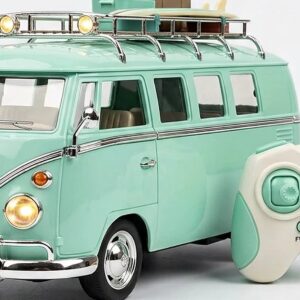 2.4GHz RC Retro Travel Van – Color Plated Light Remote Control Car