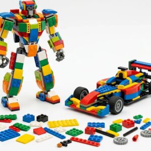 36-in-1 Magic Transform Building Bricks Construction Set