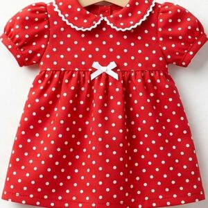 Polka Dot Dress - Red