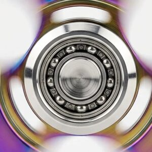 3D Metallic Fidget Spinner (Styles Vary)
