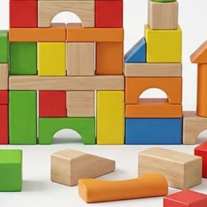 Woodlets 80 Piece Blocks