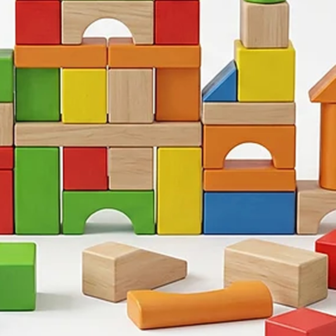 Woodlets 80 Piece Blocks