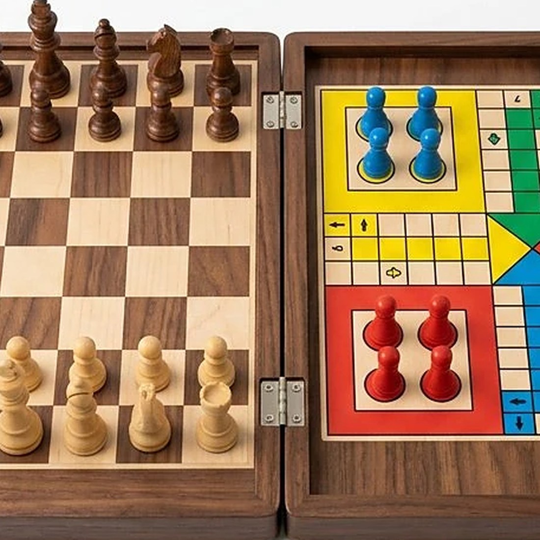 2-in-1 Chess and Ludo Family Board Game Set - Develop Wisdom and Imagination for Kids Ages 3+ – KidsTown.pk