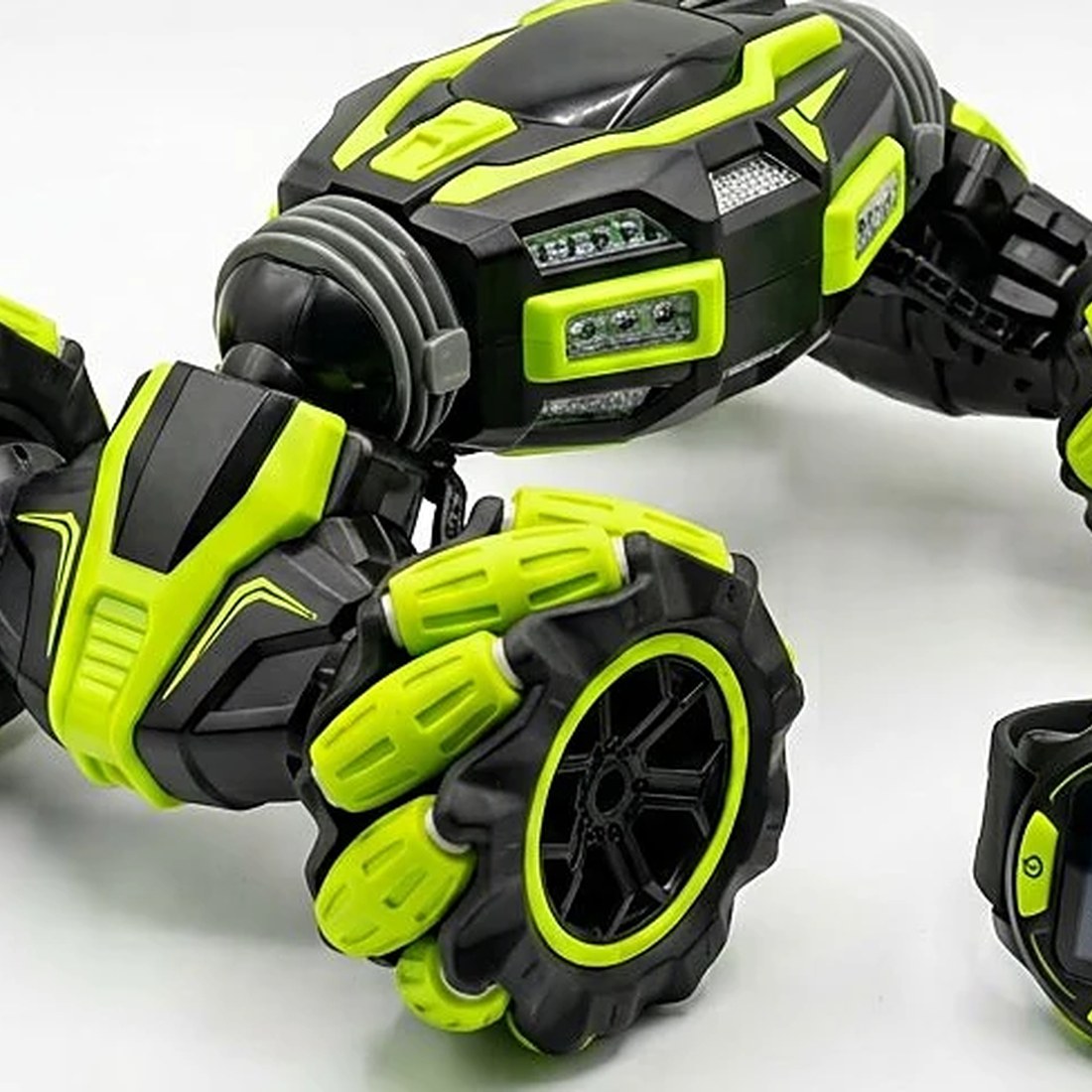 2.4GHz Hand Gesture Control RC Distortion Car – 360° Stunt Twisting, Rolling Wheels | High-Speed Rotation | Ages 6+