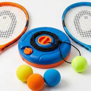 3-in-1 Tennis Trainer Kit for Kids (Ages 3+) – Tennis, Badminton & Ball Training Play Set – KidsTown.pk