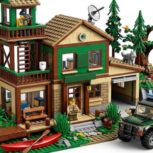 555-Piece Forest Police Building Set – Adventure and Action Toy | STEM Educational for Kids – KidsTown.pk