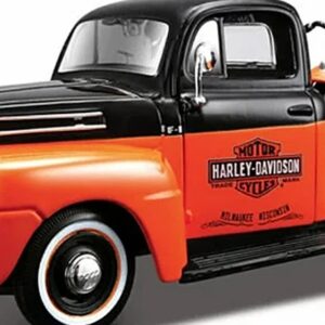 1/24 Maisto 1948 Ford F1 Pick-up with Motorcycle – Electronic Toy for Kids Pakistan