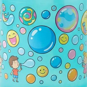 1000ml Colorful Bubble Solution Bottle