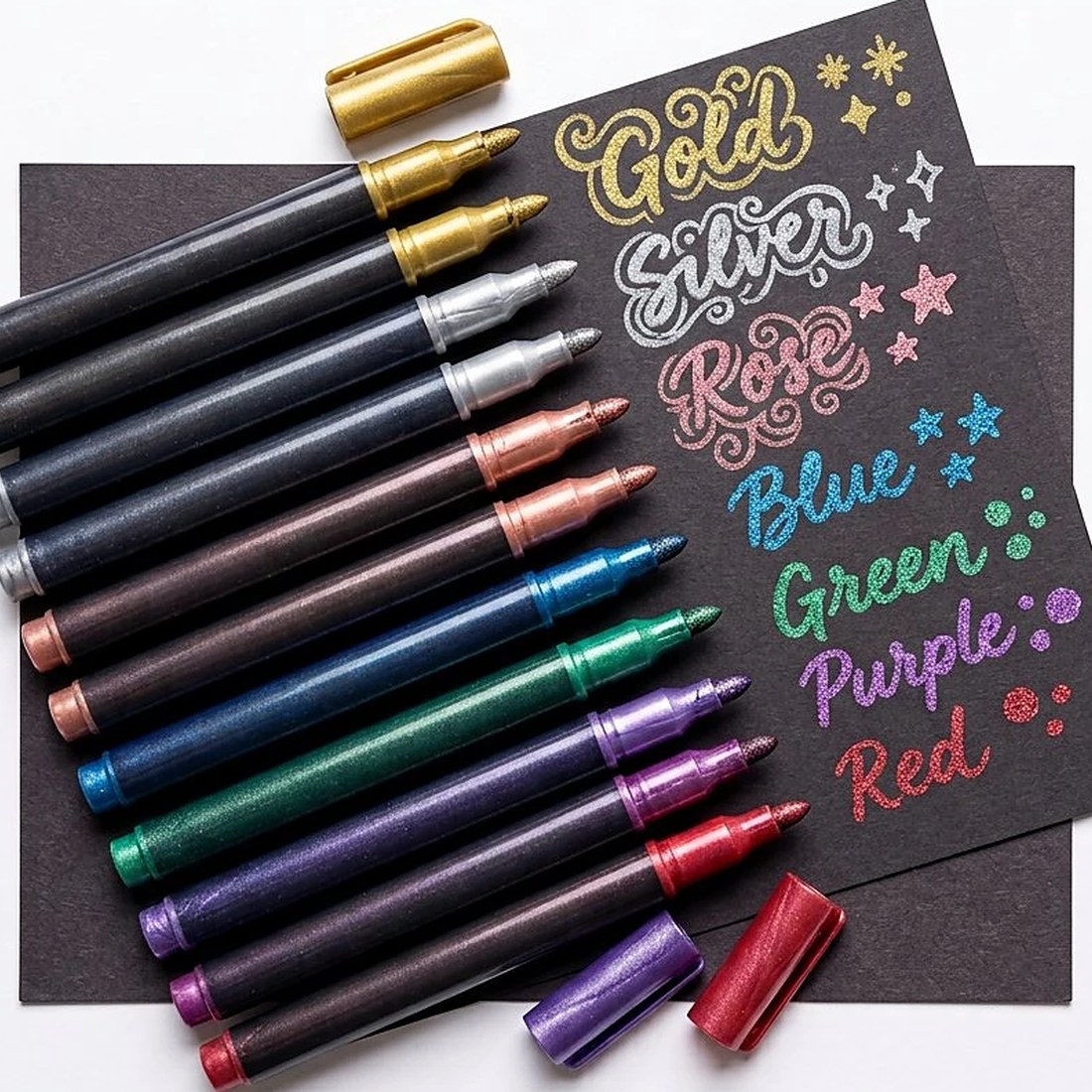 Metallic Glitter Marker Pen