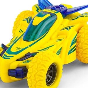 Double-Sided 360° Flip Stunt Car with Light — Friction Stunt Toy