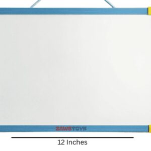 Kids Writing Whiteboard with Marker — Wipe-Clean Practice Board