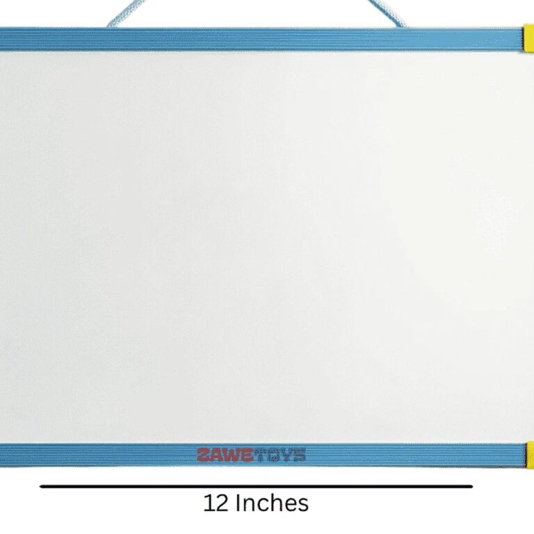 Kids Writing Whiteboard with Marker — Wipe-Clean Practice Board