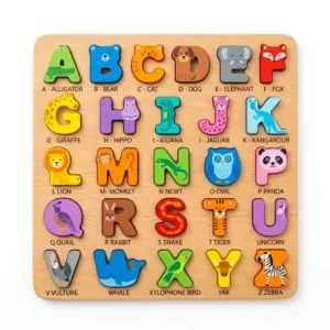 Letters Puzzle Animal Board Learning Toy for Kids Pakistan – KidsTown.pk