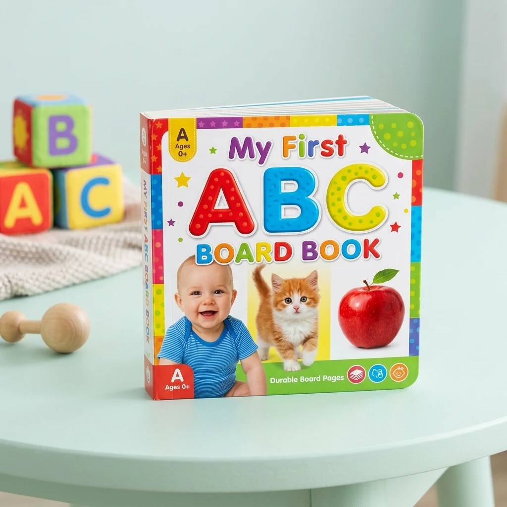 My First ABC Board Book KIDSTAR Learning Book for Toddlers – KidsTown.pk