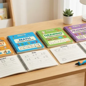 Sank 4-in-1 Magic Practice Copybook Set with Disappearing Ink Pen – KidsTown.pk