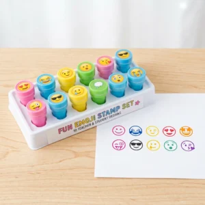 Smileys Stamp Set 10-Piece Emoji Stamps for Kids – KidsTown.pk