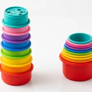 Stacking Cups for Babies and Toddlers 8 Piece Sensory Play Set – KidsTown.pk