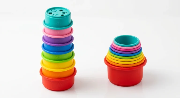 Stacking Cups for Toddlers – 8 Piece Sensory Toy
